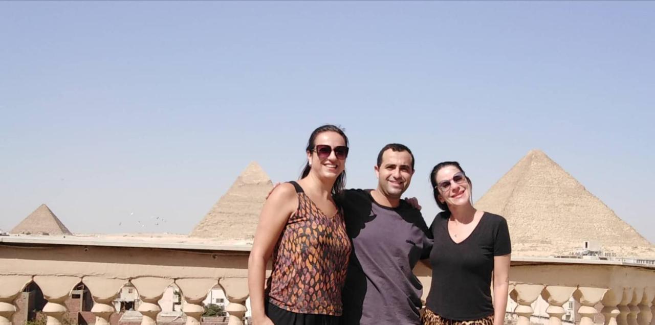 Queen Pyramids View Inn Kafret el-Gabal Εξωτερικό φωτογραφία