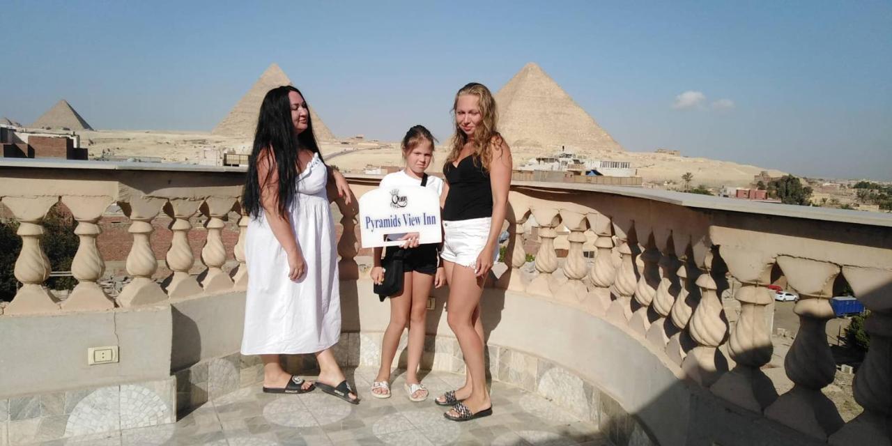 Queen Pyramids View Inn Kafret el-Gabal Εξωτερικό φωτογραφία