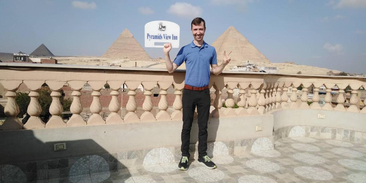 Queen Pyramids View Inn Kafret el-Gabal Εξωτερικό φωτογραφία