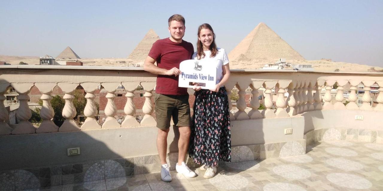 Queen Pyramids View Inn Kafret el-Gabal Εξωτερικό φωτογραφία