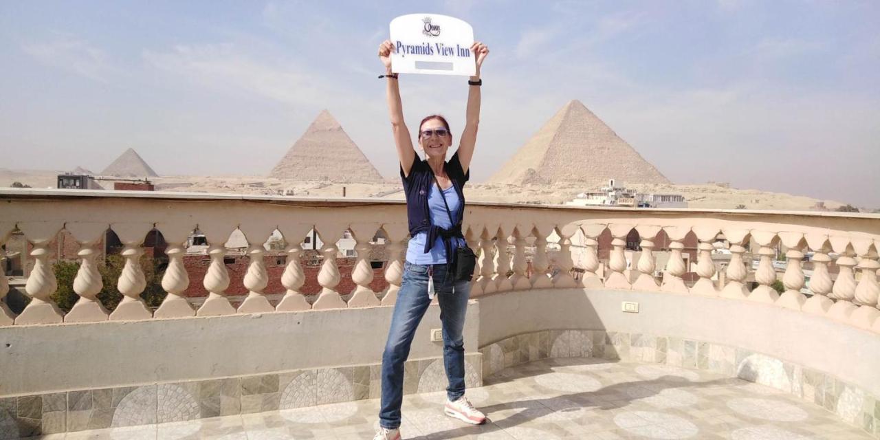 Queen Pyramids View Inn Kafret el-Gabal Εξωτερικό φωτογραφία