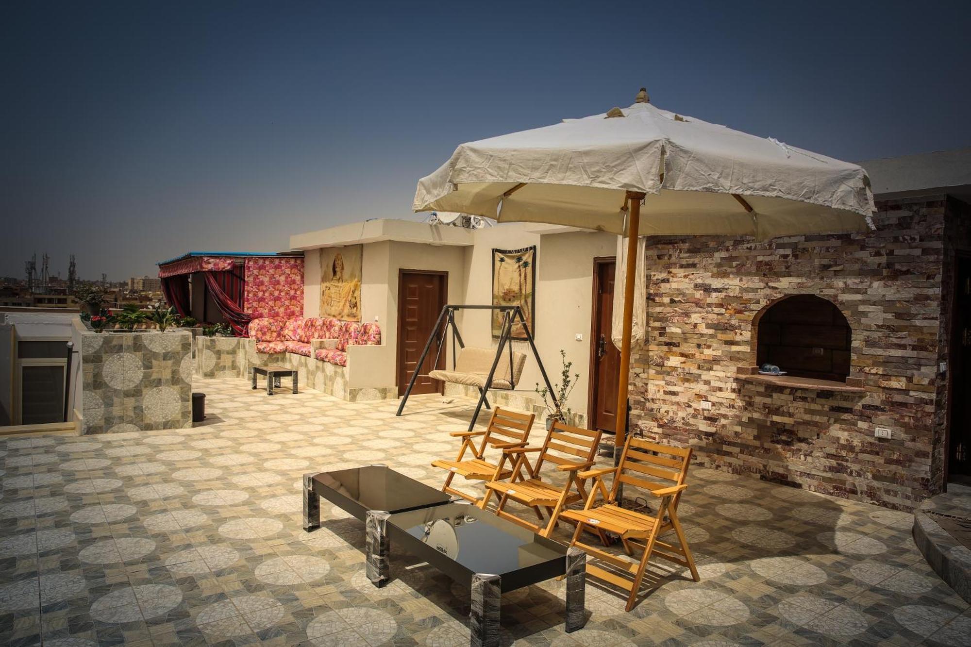Queen Pyramids View Inn Kafret el-Gabal Εξωτερικό φωτογραφία